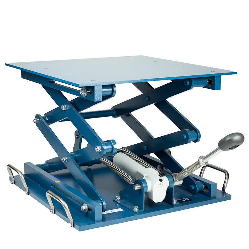 Hydraulic Laboratory Jack - 400 x 450 mm - Powder-Coated