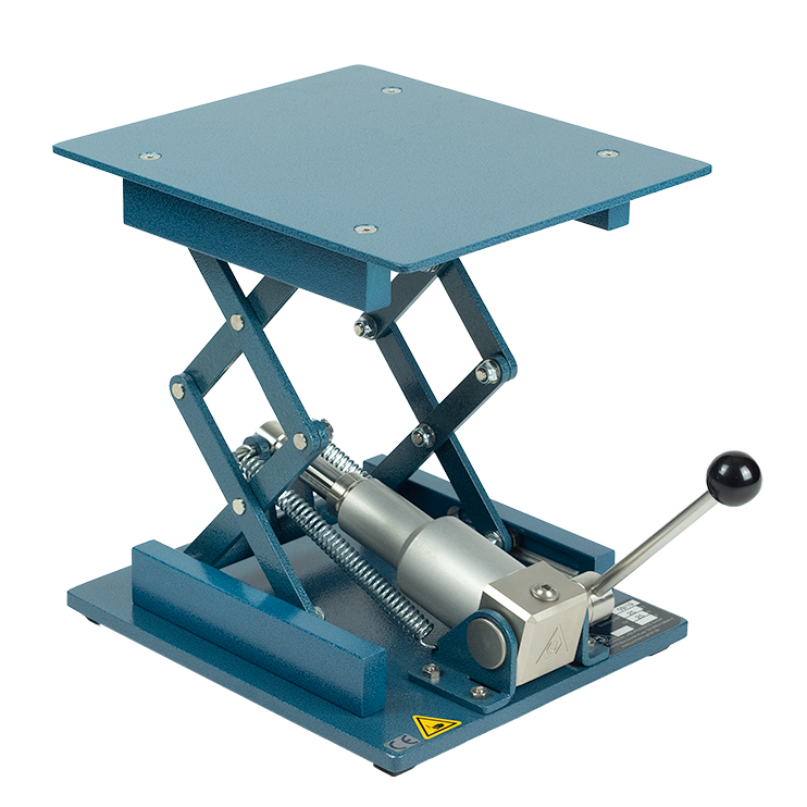 Hydraulic Laboratory Jack - 200 x 230 mm - Powder-Coated