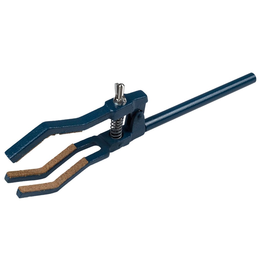 Universal Clamp with Cork Insert - 90 mm - Malleable Iron Powder-Coated