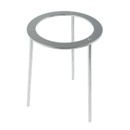 [00801 E] Dreifuß - Höhe 210 mm, Innendurchmesser 120 mm - Edelstahl